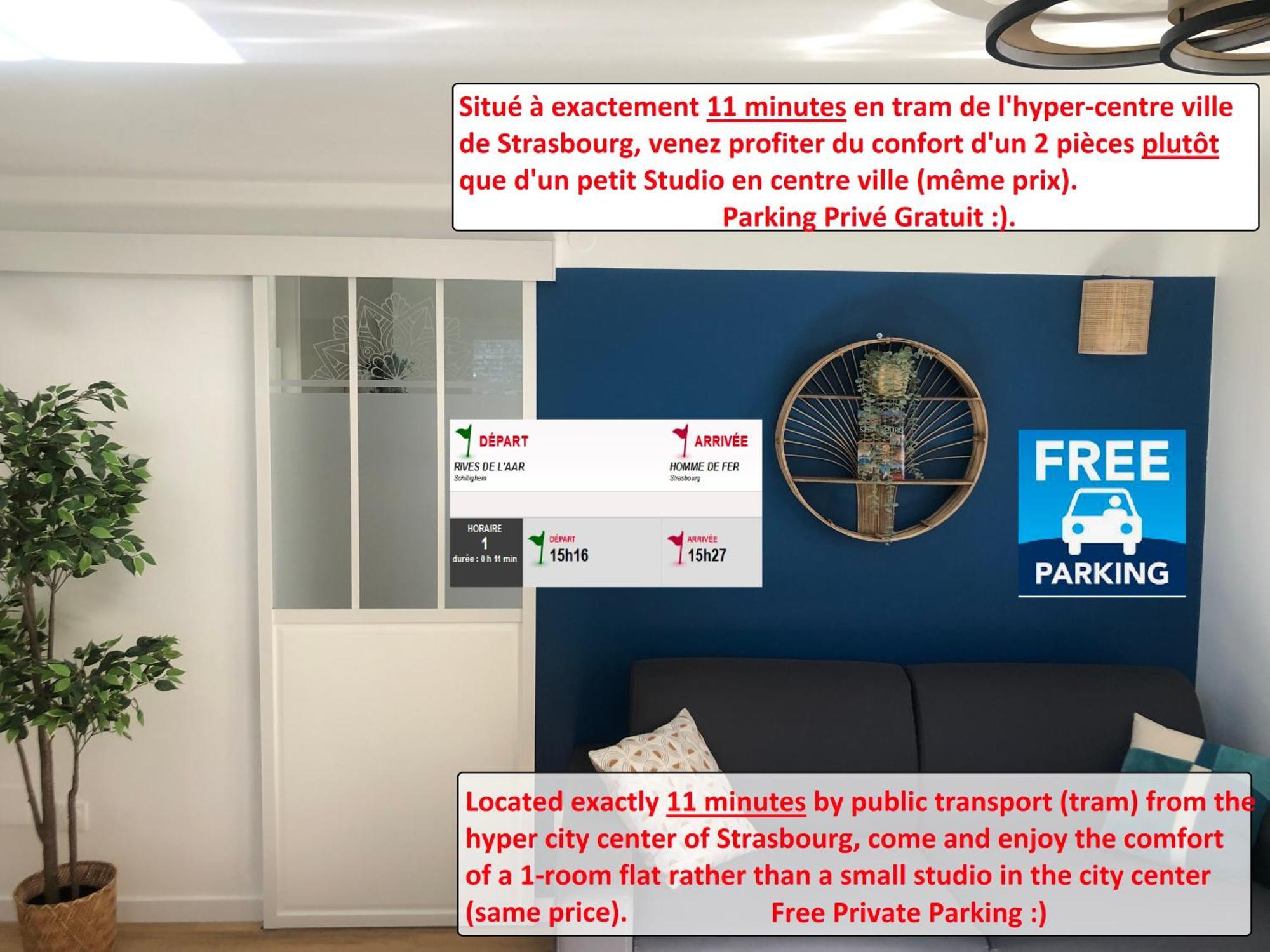 T2 - Tram Direct Strasbourg Centre Ville En 11 Min - Parking Gratuit Schiltigheim Exterior foto